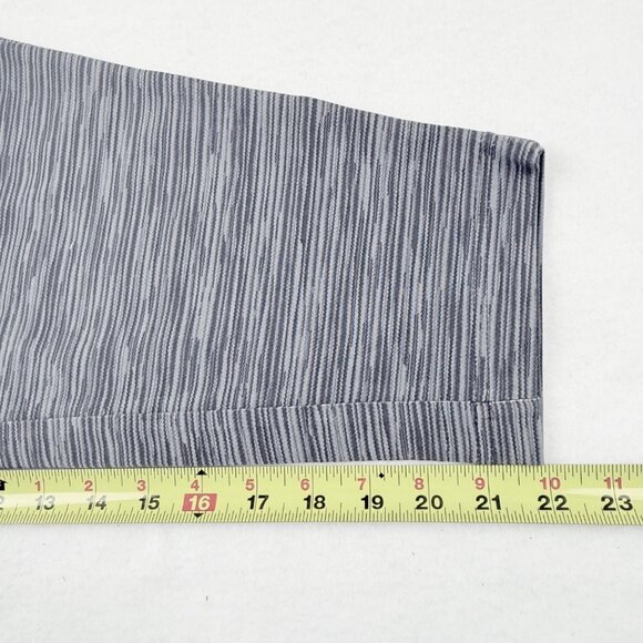 Terra & Sky Women's Space Dye Grey Capri Legging Plus Size 2X (20W-20W) NWT - Picture 11 of 11